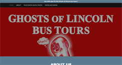 Desktop Screenshot of ghostsoflincoln.com